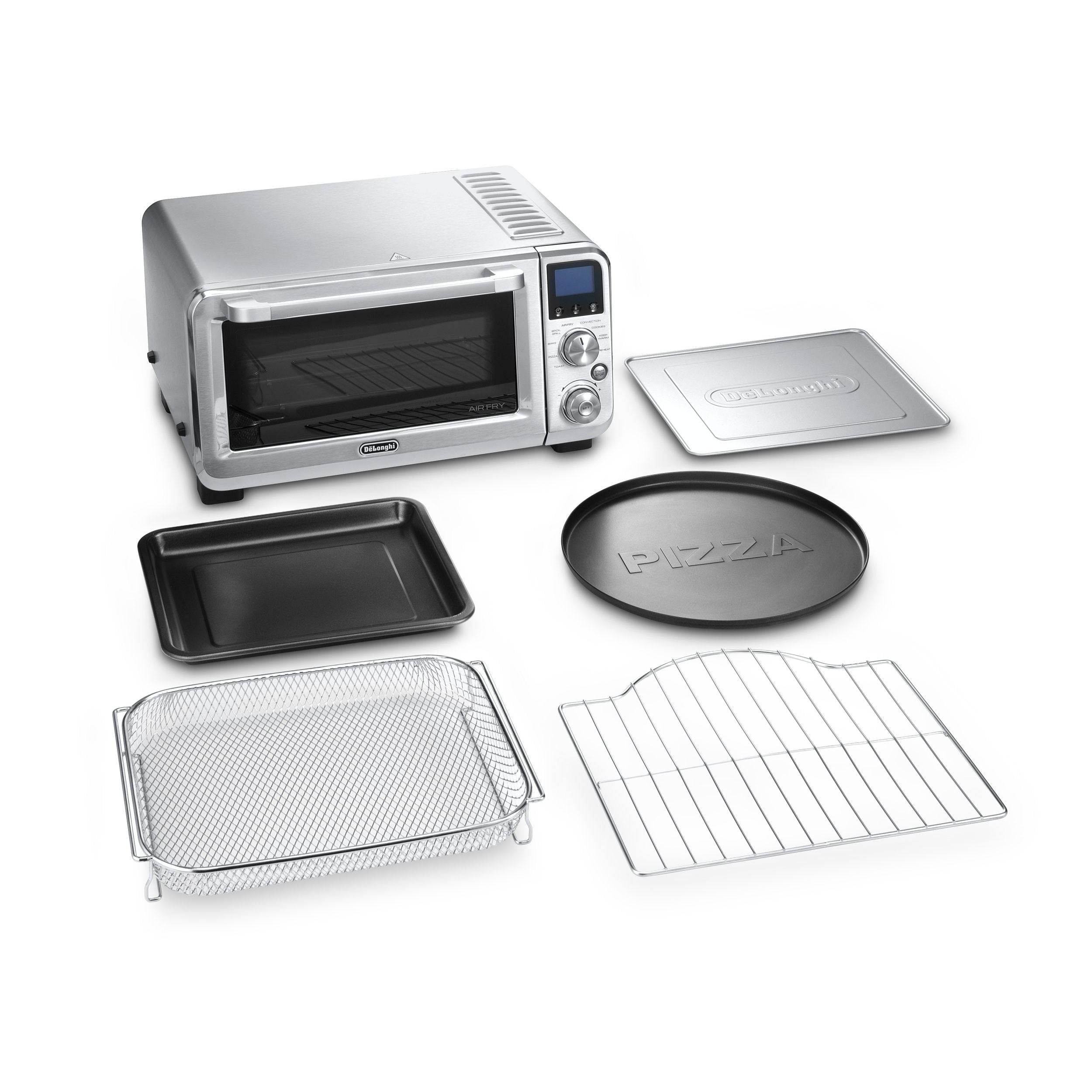 De'Longhi Livenza Compact Countertop Convention Air Fryer Toaster Oven with 9 Pre-Set Functions