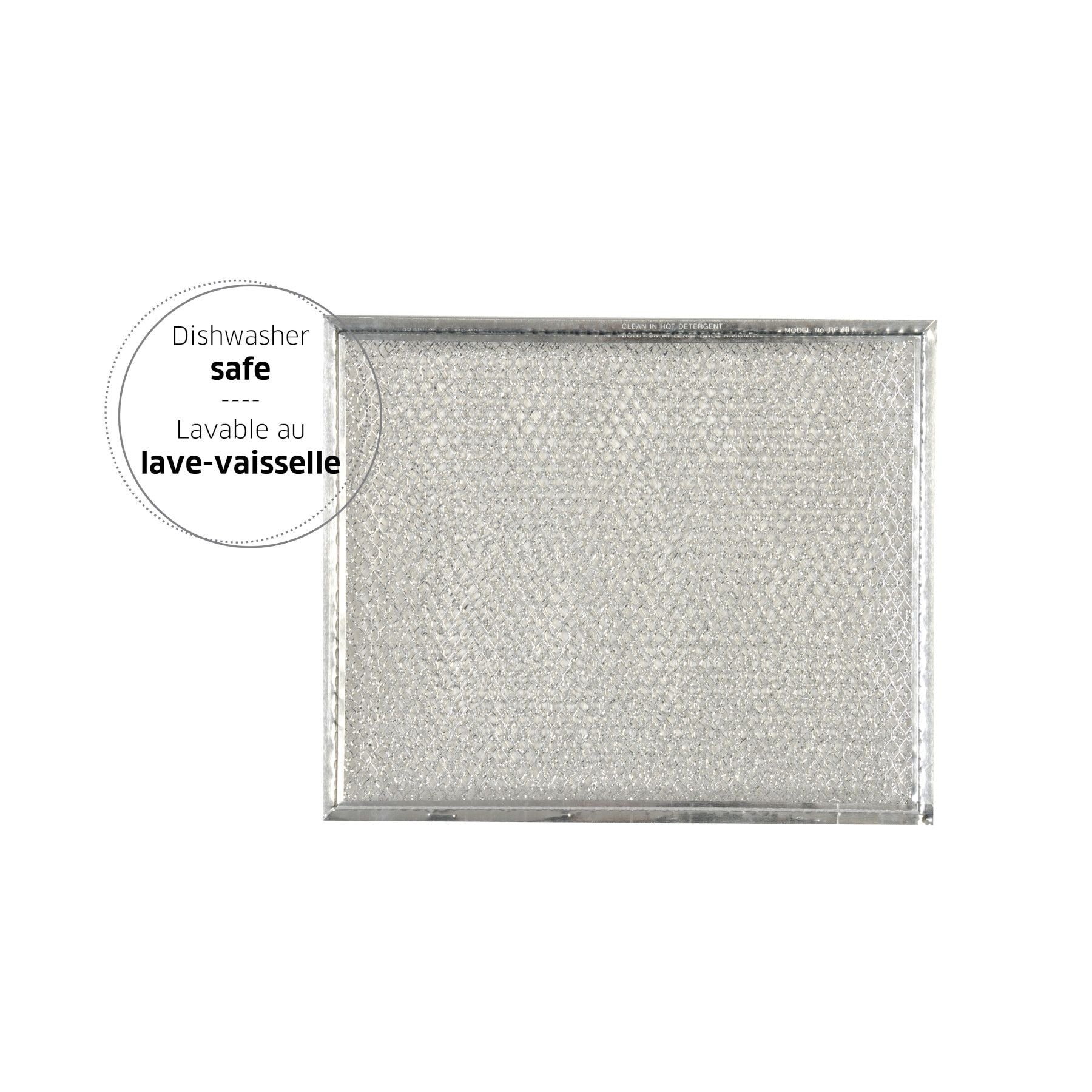 Broan RF48A Aluminum Wire Mesh Replacement Filter for Broan 48000 Series Range Hoods