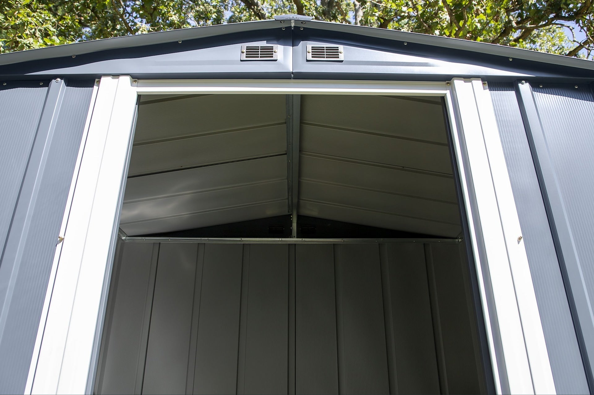 Arrow 3-in-1 Corrosion-Resistant Steel Utility Shed