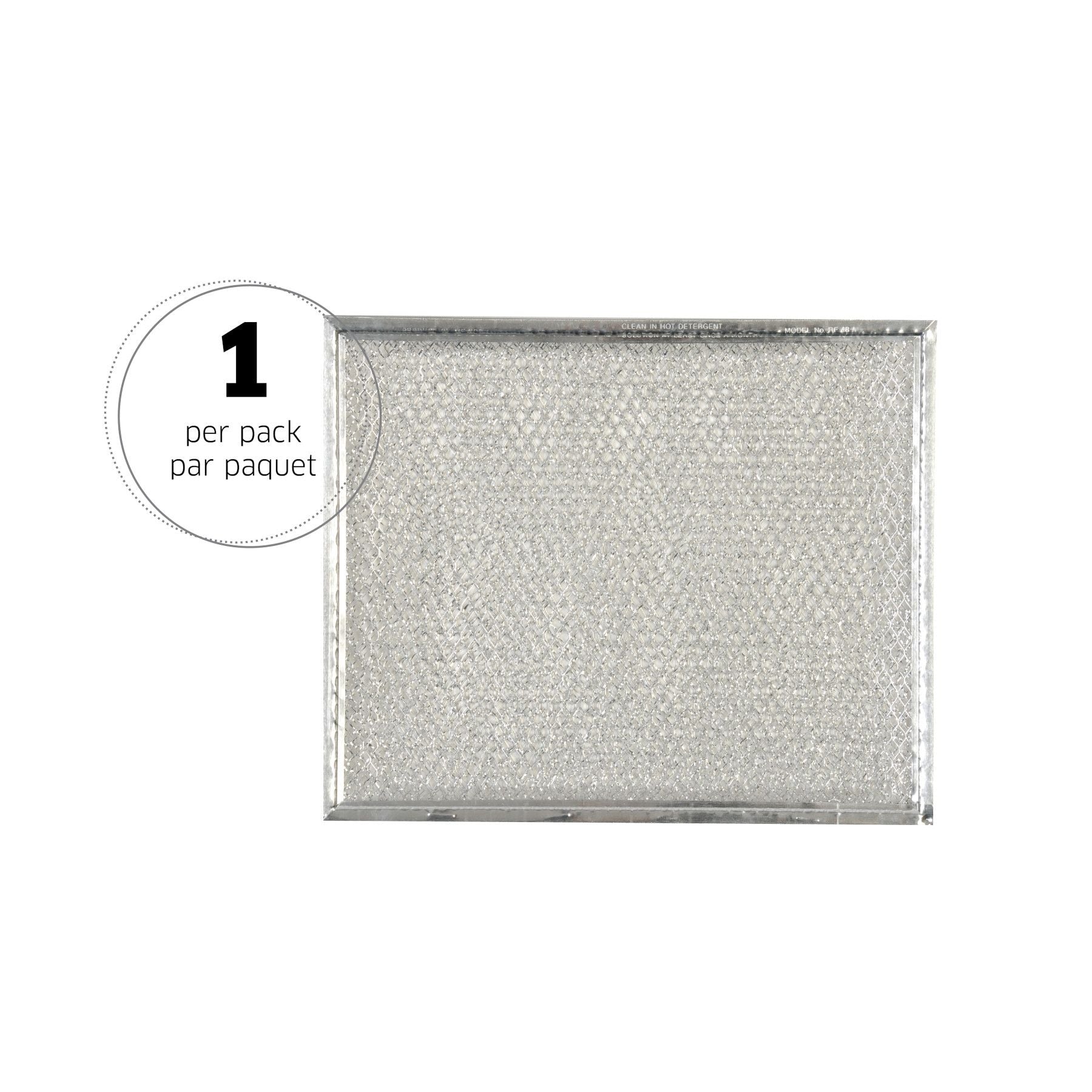 Broan RF48A Aluminum Wire Mesh Replacement Filter for Broan 48000 Series Range Hoods