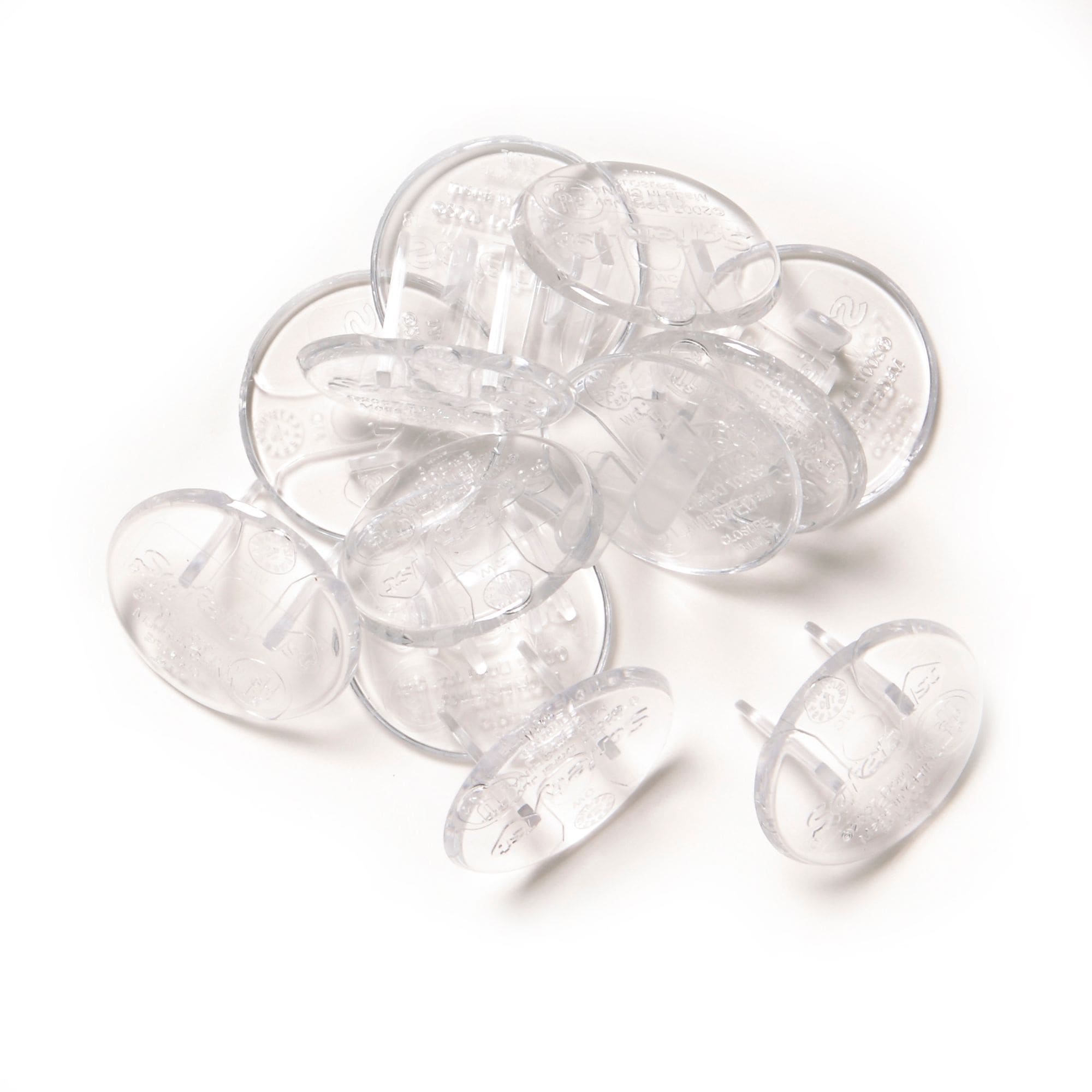 Safety 1st Clear Power Outlet Covers, 12-pk