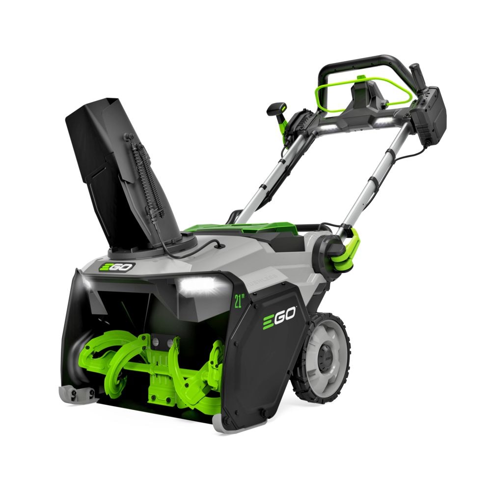 EGO POWER+ SNT2130 56V Brushless Cordless Peak Power Single Stage Snowblower with Steel Auger, 21-in, Bare Tool