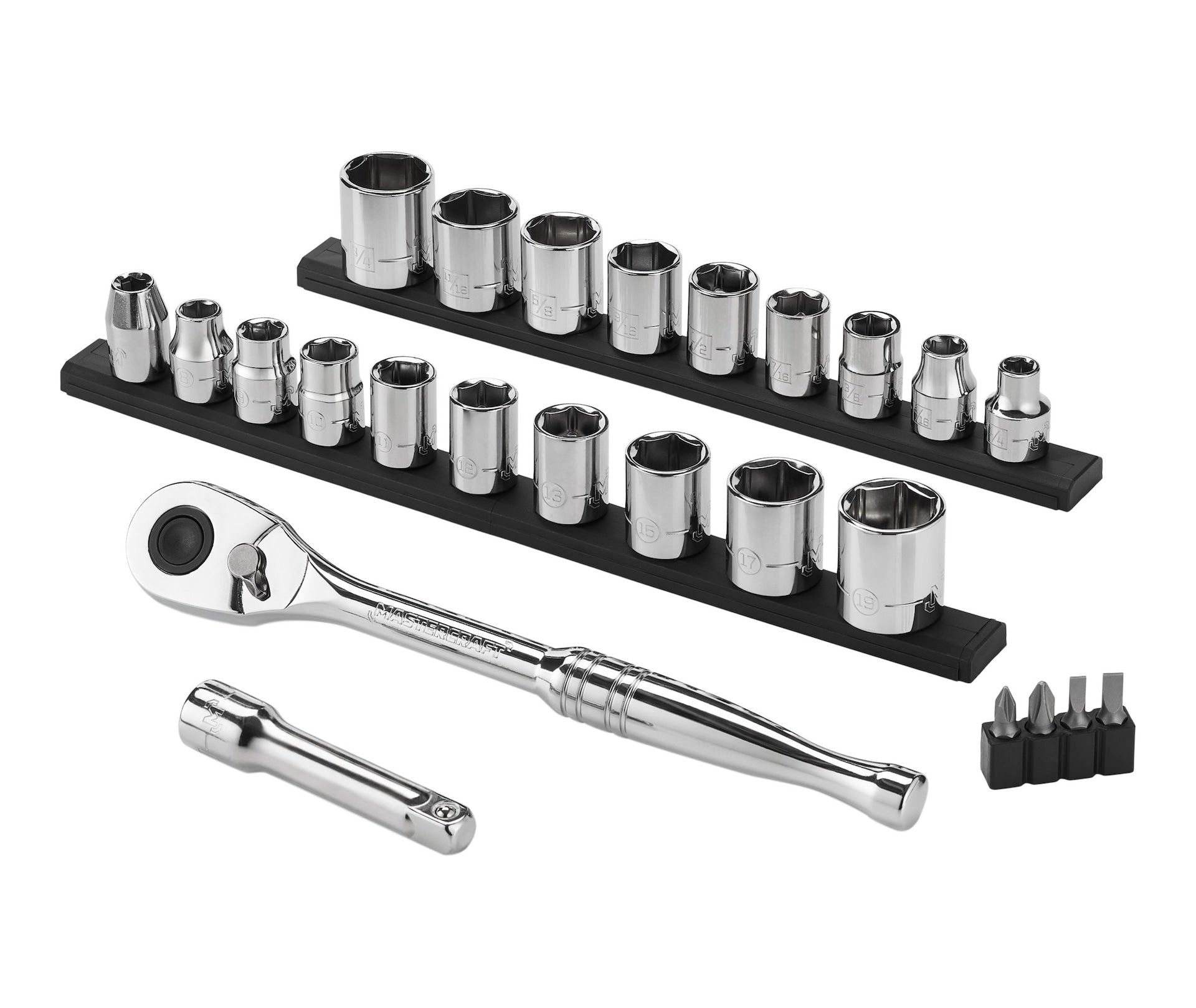 Mastercraft 25 Piece 3/8" Drive Socket Set