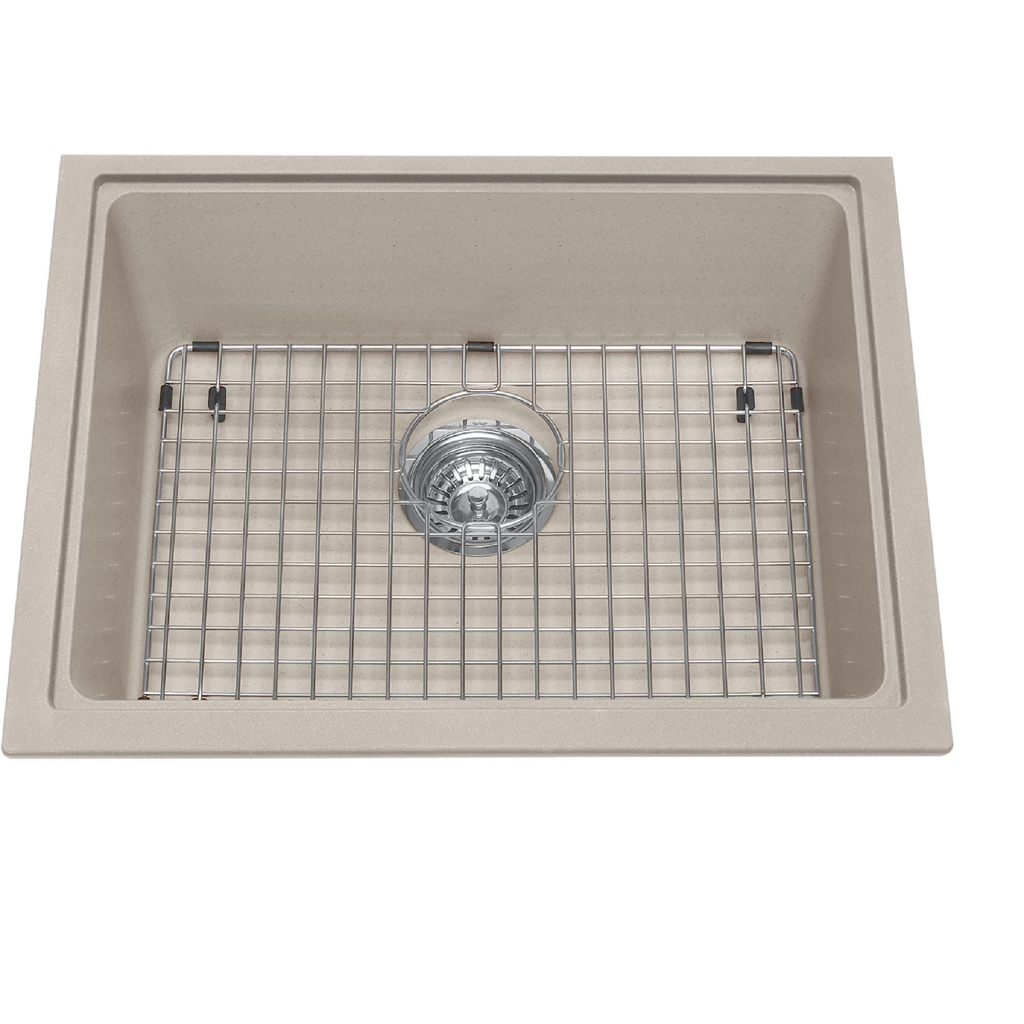 Kindred Mythos Kitchen Granite Undermount Single Sink, 23-in