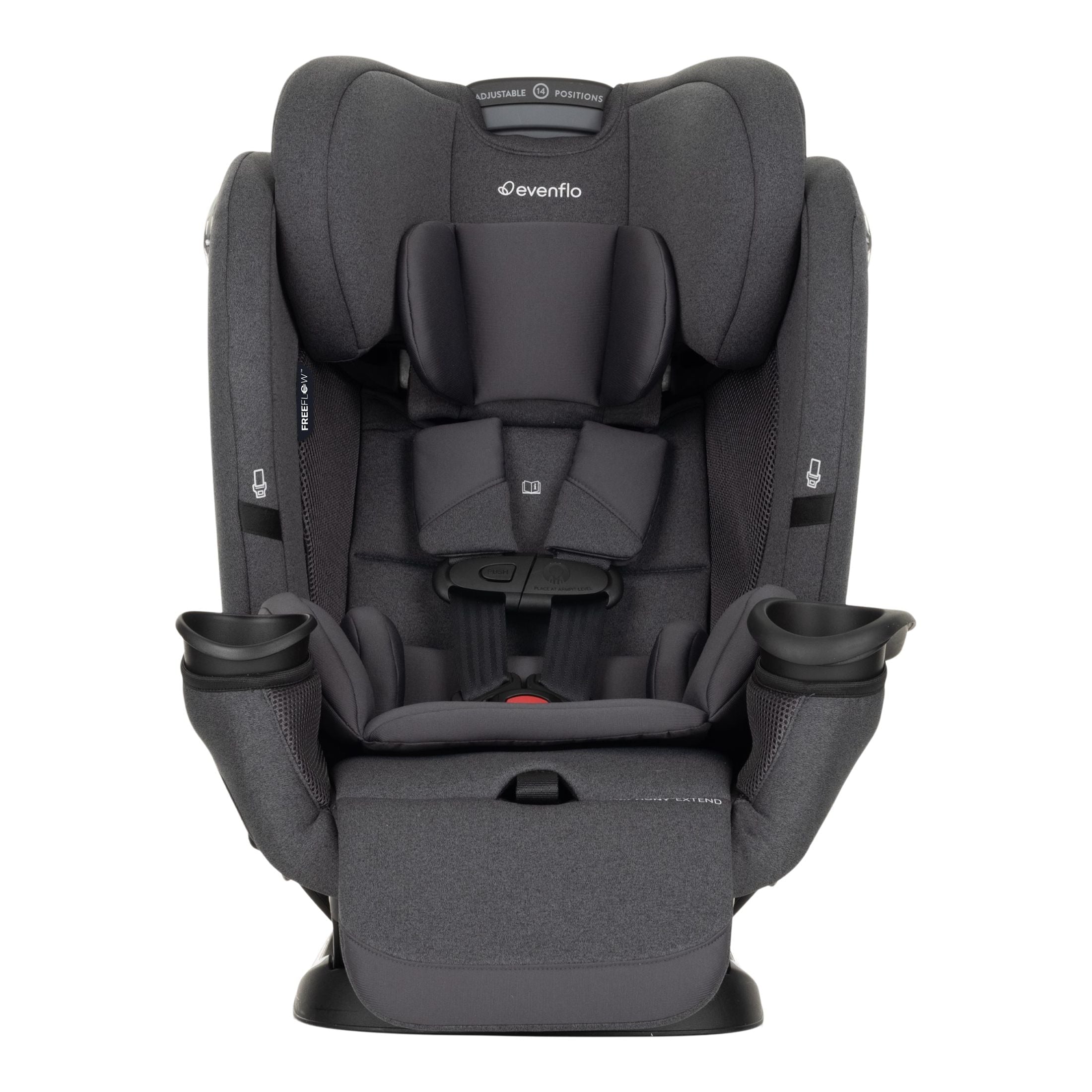 Evenflo Symphony Chill Green Plus 3 in 1 All-In-One Car Seat