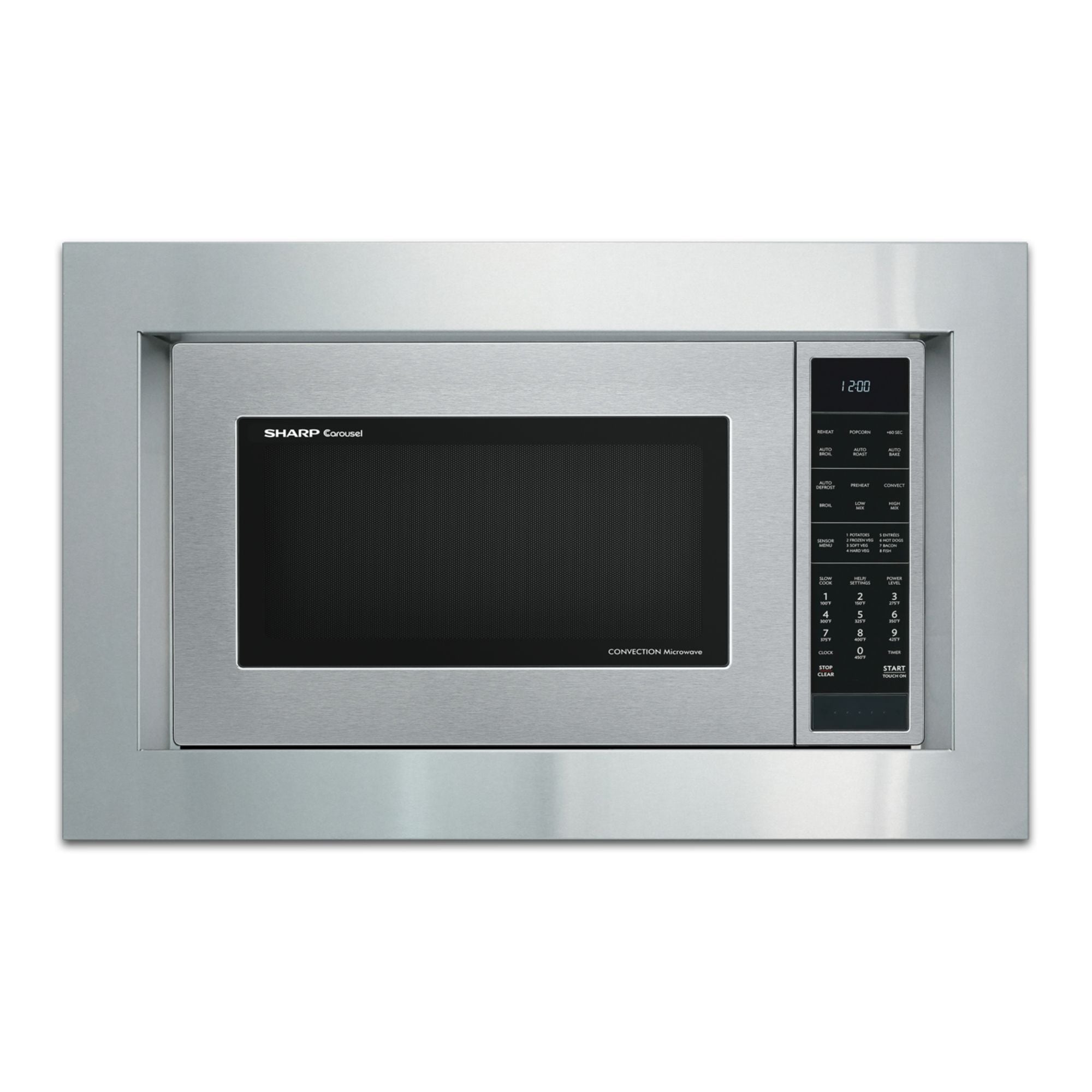 Sharp Built-in Microwave Oven Trim Kit, 30-in, for SMC1585KS