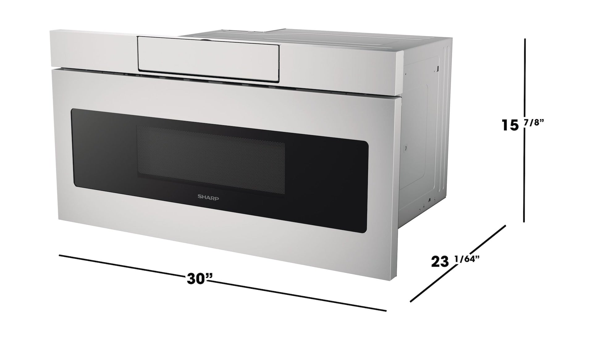 Sharp Microwave Drawer Oven with Hidden Control Panel, 30-in