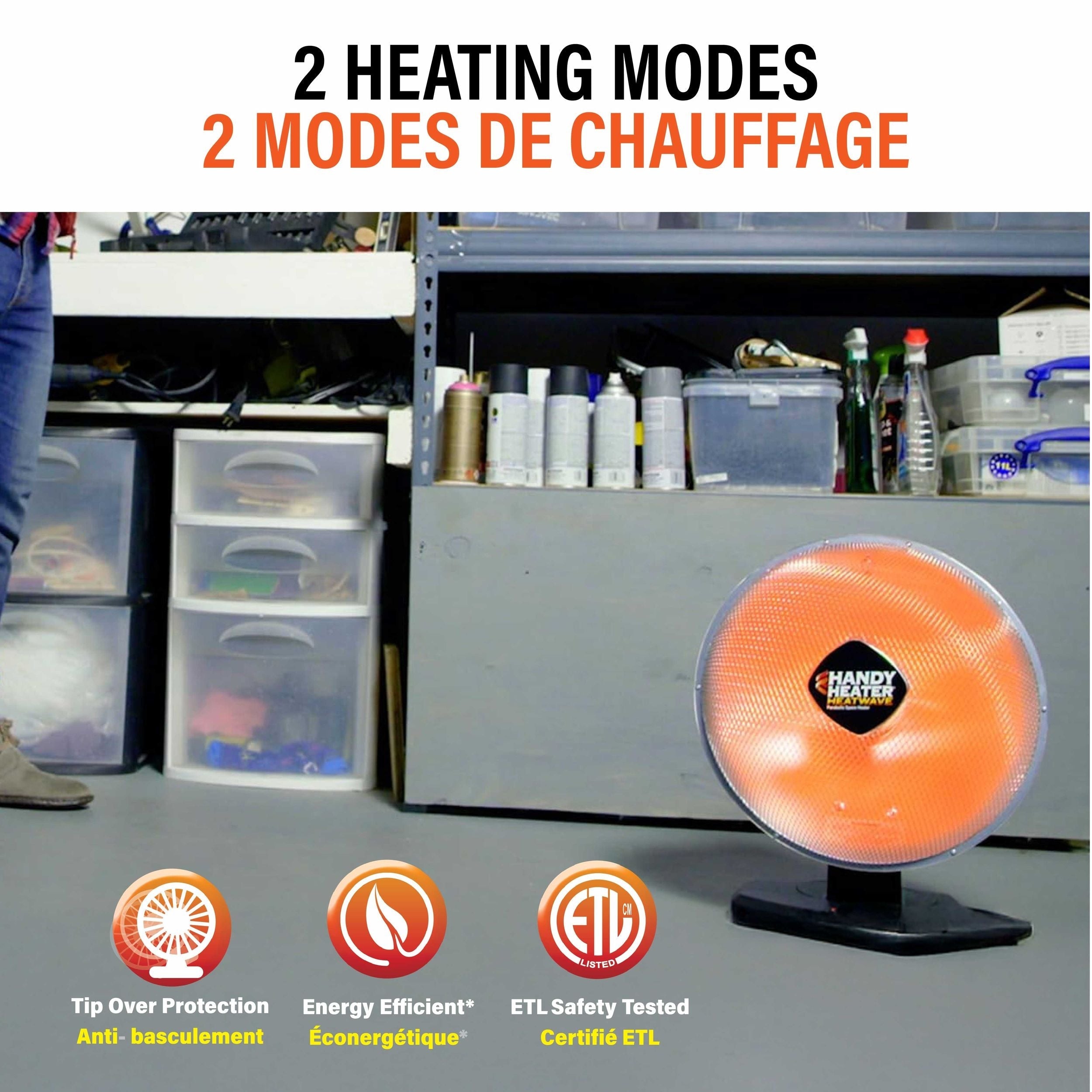 Handy Heater Heatwave Space Heater