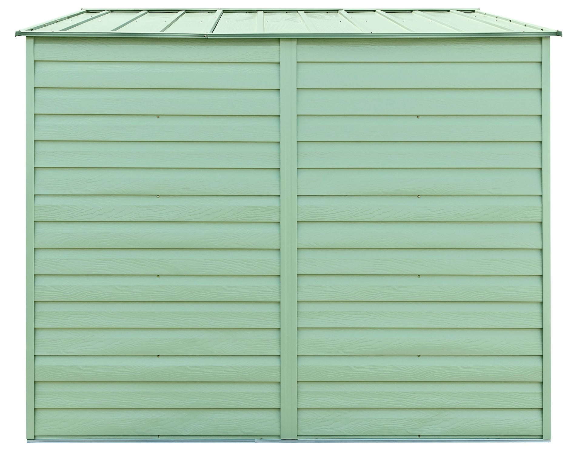 Arrow Select Galvanized Steel Storage Shed, Sage Green, 10-ft x 8-ft