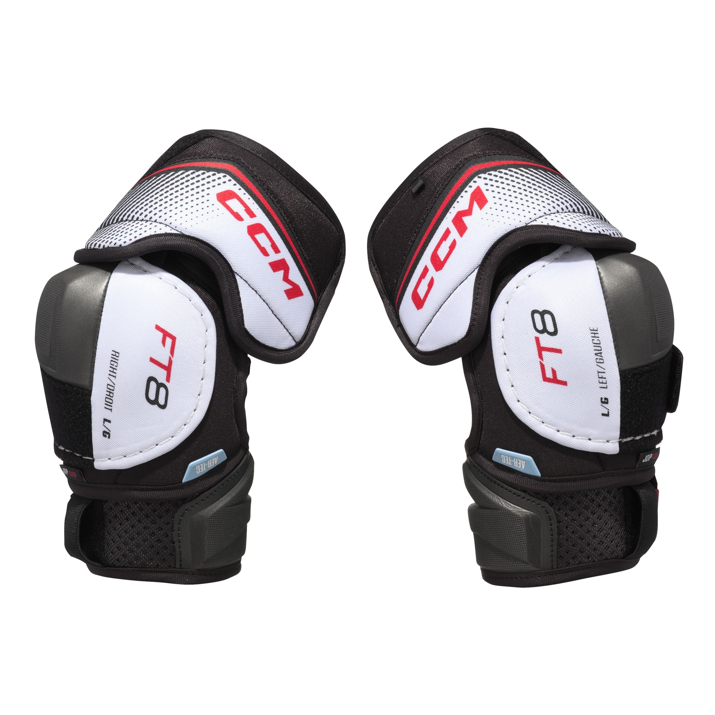 CCM Jetspeed FT8 Elbow Pads, Senior, Assorted Sizes