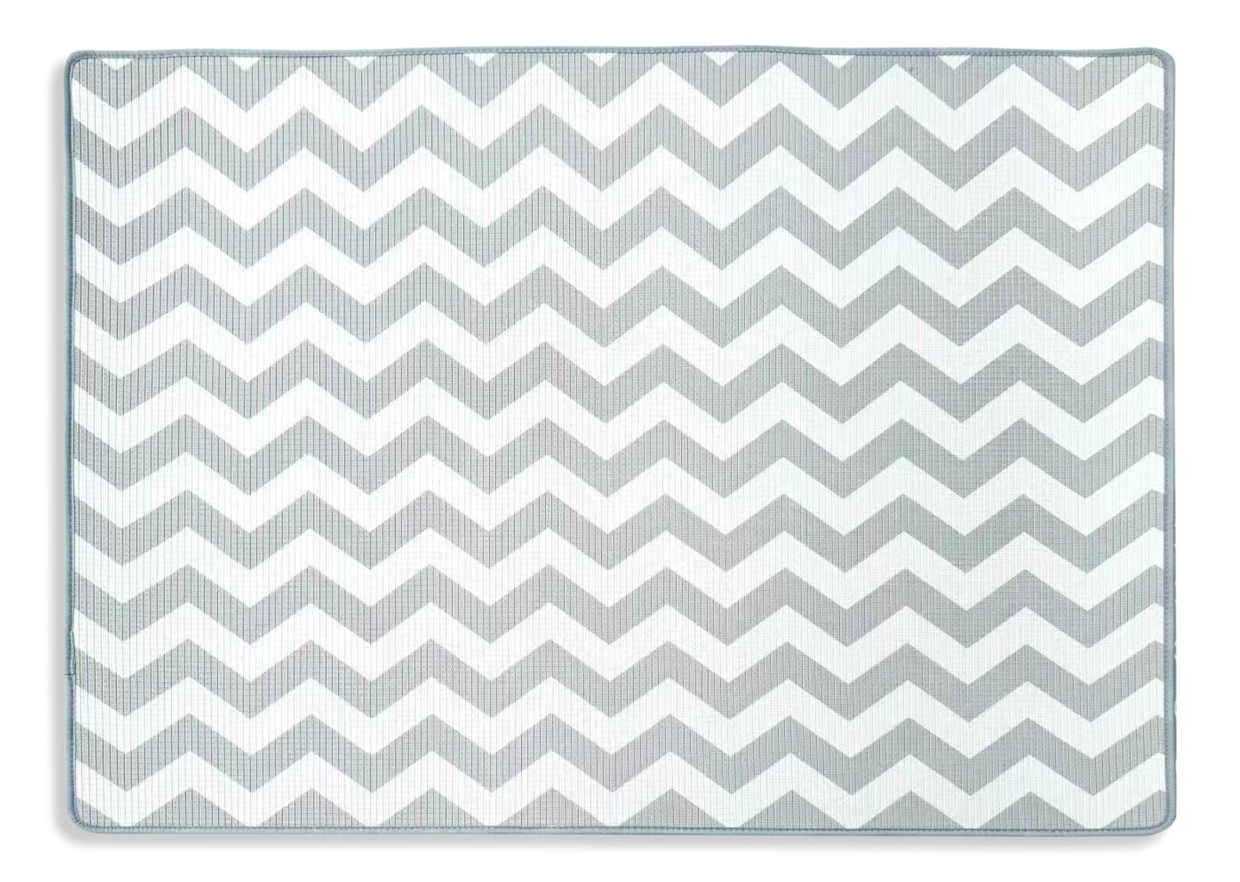 Funplay Foldable Double-Sided Play Mat for Kids, 59 x 71-in