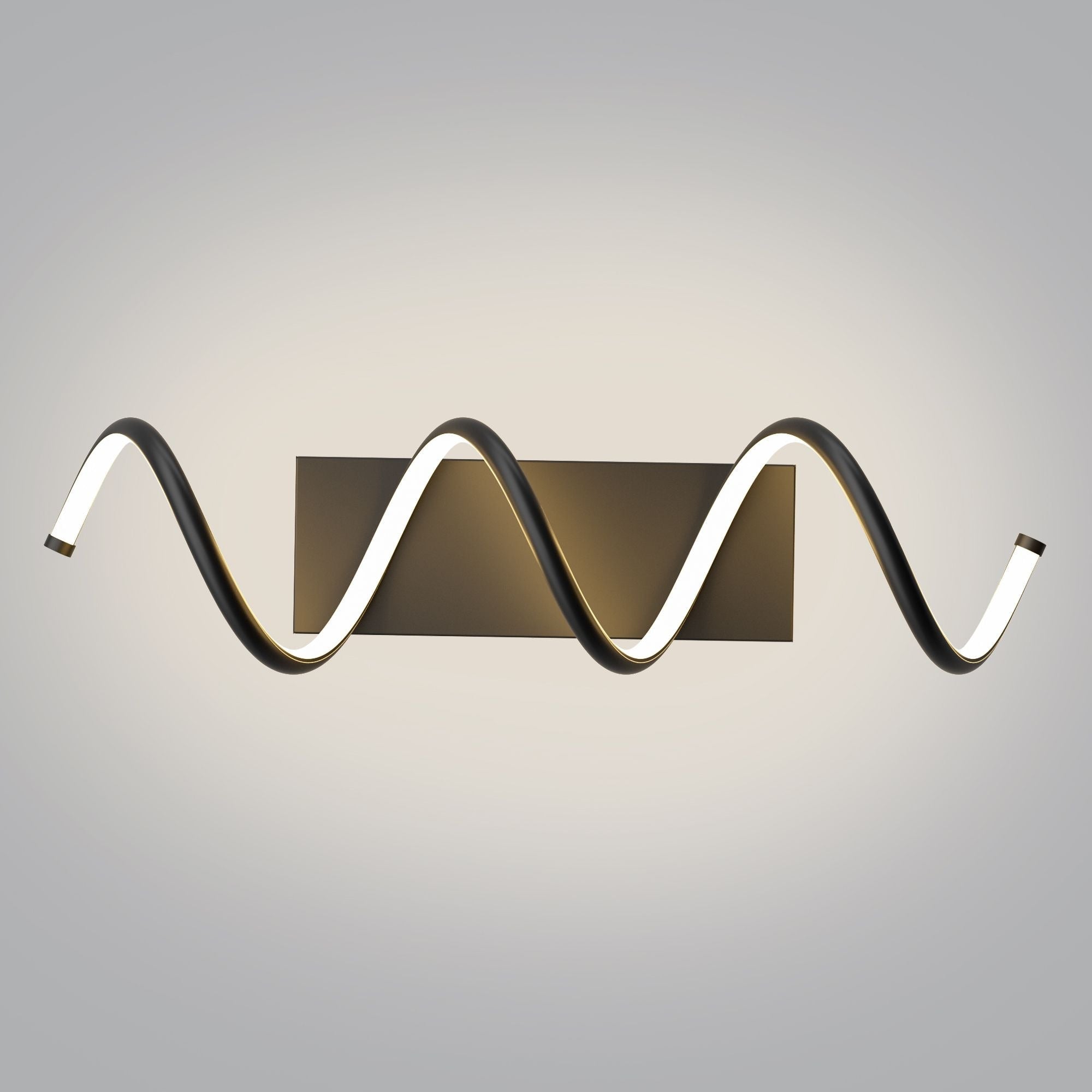 BAZZ Dante 16W/3000K Matte Black Integrated LED Wall Lamp Vanity Light