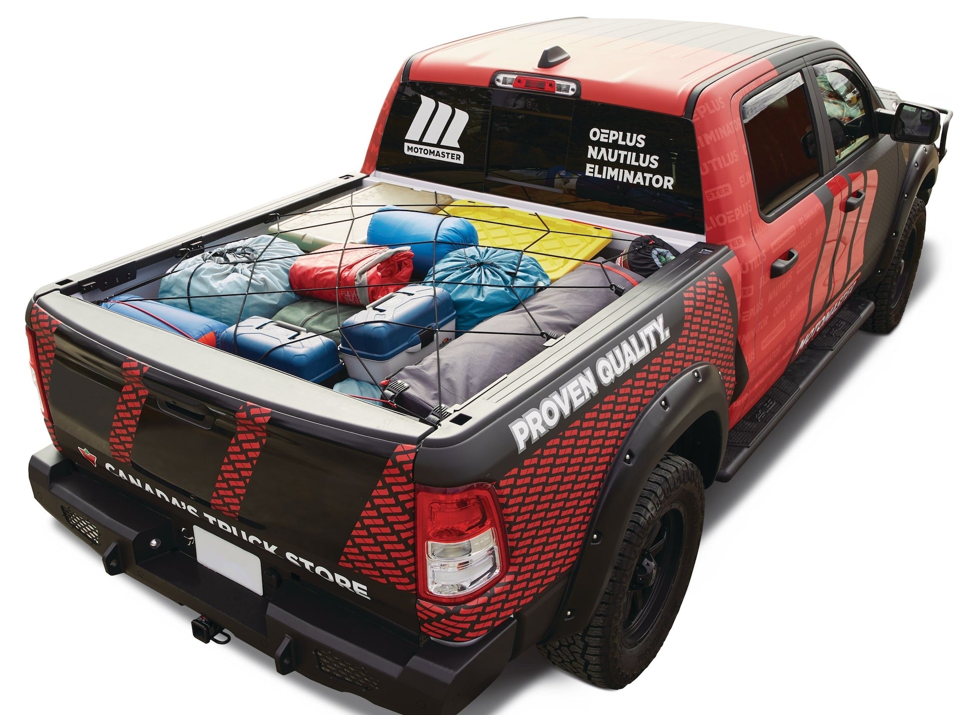 MotoMaster Collapsible Truck Cargo Net